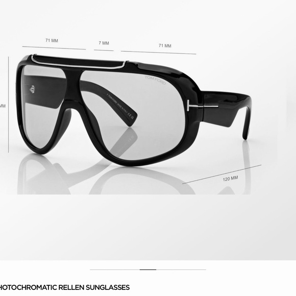 Tom Ford linden photocromic Sunglasses